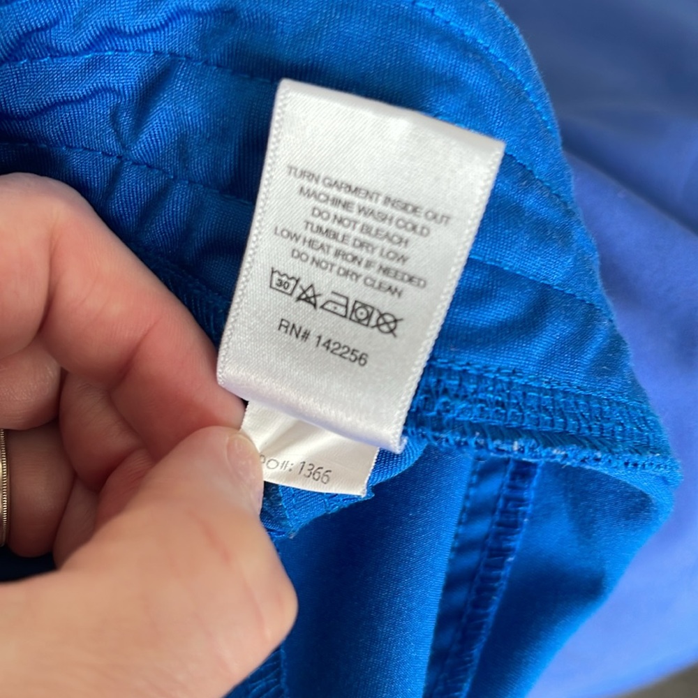 Blue Scrub Pants - Picture 3 of 3